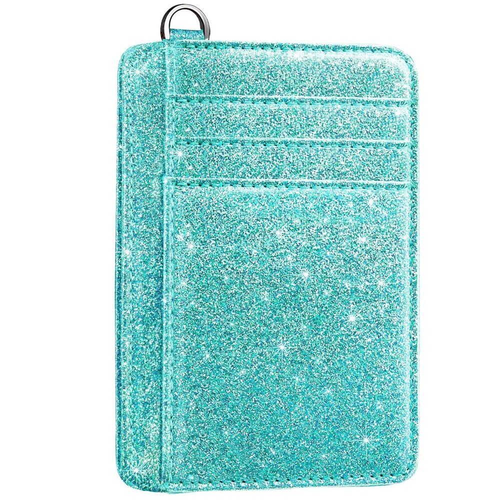 2884 Slim Front Pocket Wallet RFID ID Card Holder Cute Small Wallet